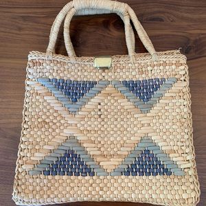 Vintage Woven Straw Summer Bag